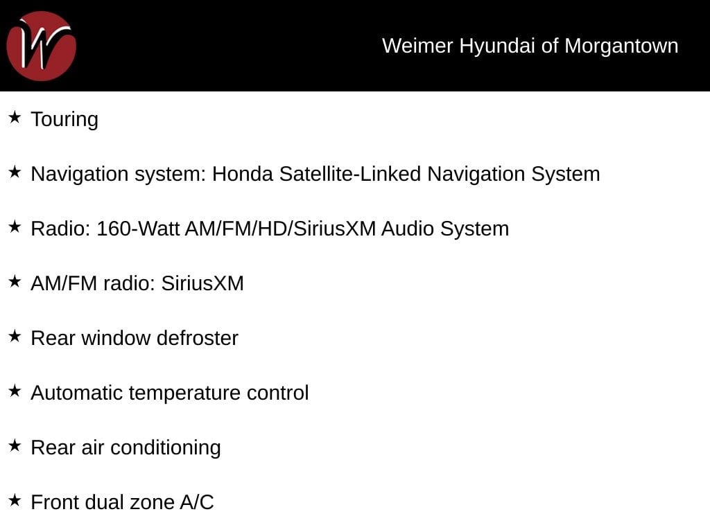 2022 Honda Odyssey Touring Photo in Morgantown WV 26501
