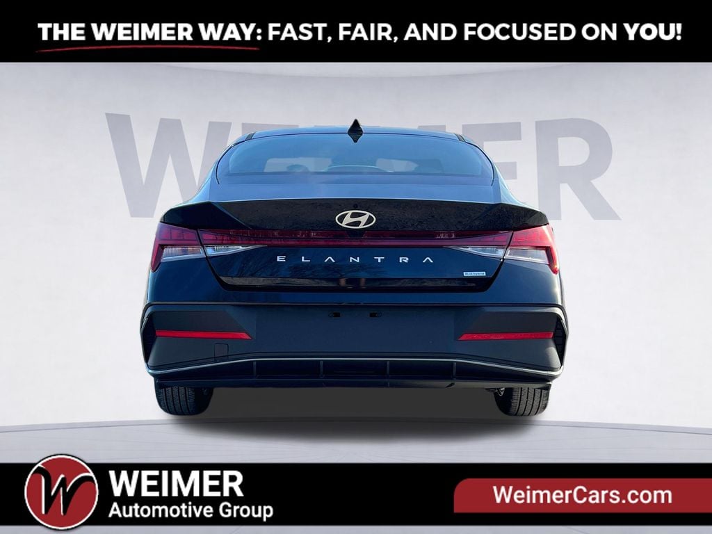 Pre-Owned 2025 Hyundai Elantra Hybrid Blue - photo - 6