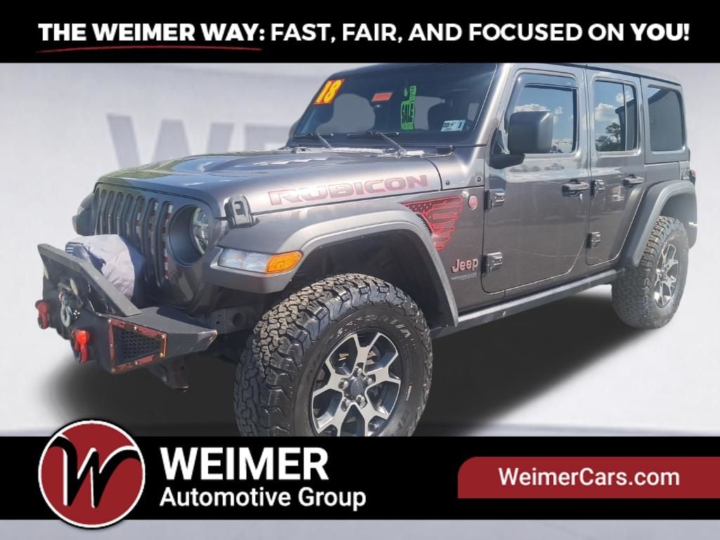 Pre-Owned 2018 Jeep Wrangler Unlimited Rubicon - photo - 0
