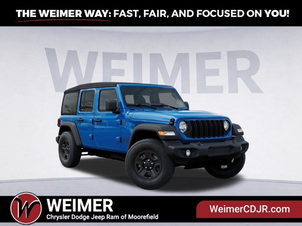 New 2026 Jeep Wrangler Sport - photo - 4