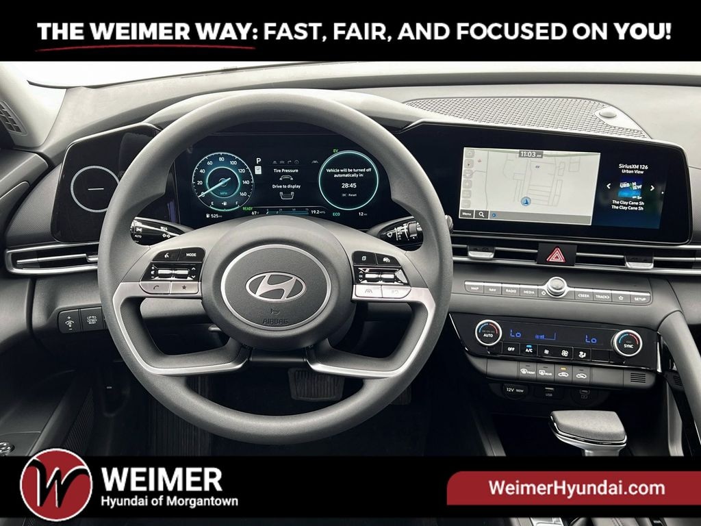 New 2025 Hyundai Elantra Hybrid Blue - photo - 16
