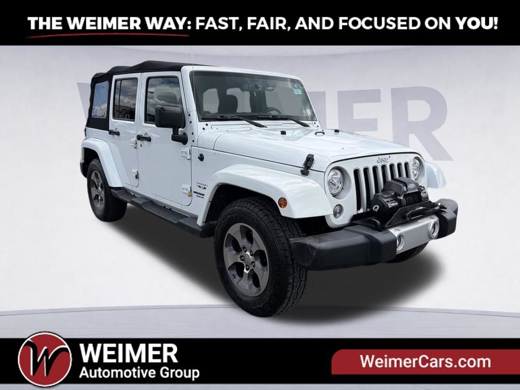 Pre-Owned 2017 Jeep Wrangler Unlimited Sahara - photo - 6