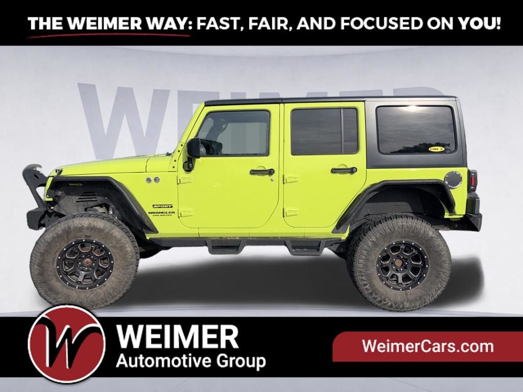 Pre-Owned 2017 Jeep Wrangler Unlimited Sport - photo - 6