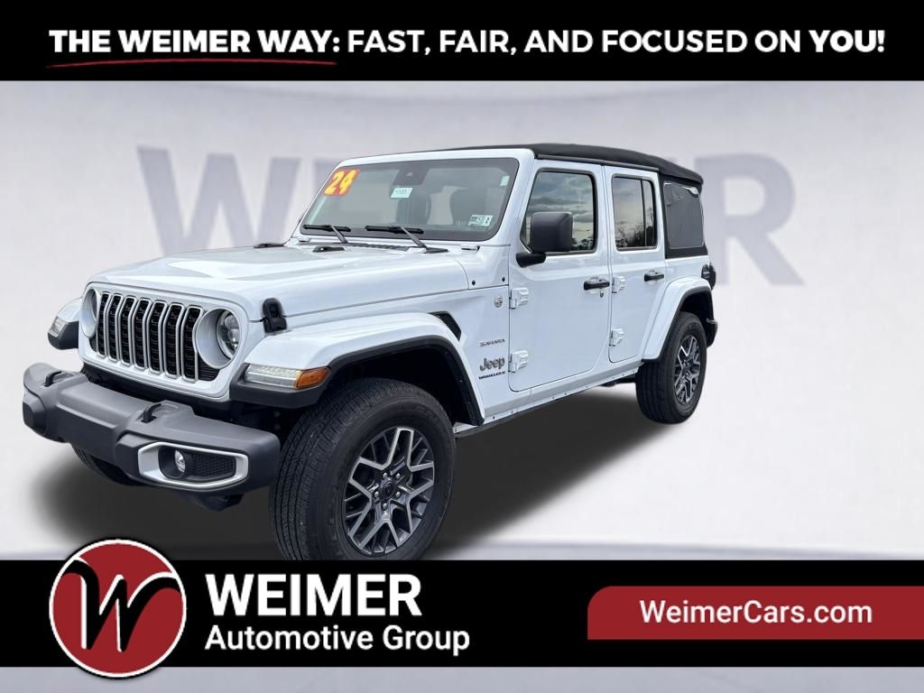 Pre-Owned 2024 Jeep Wrangler Sahara - photo - 0