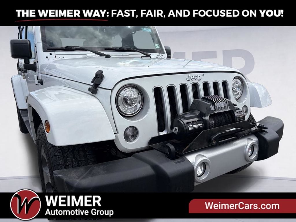 Pre-Owned 2017 Jeep Wrangler Unlimited Sahara - photo - 10
