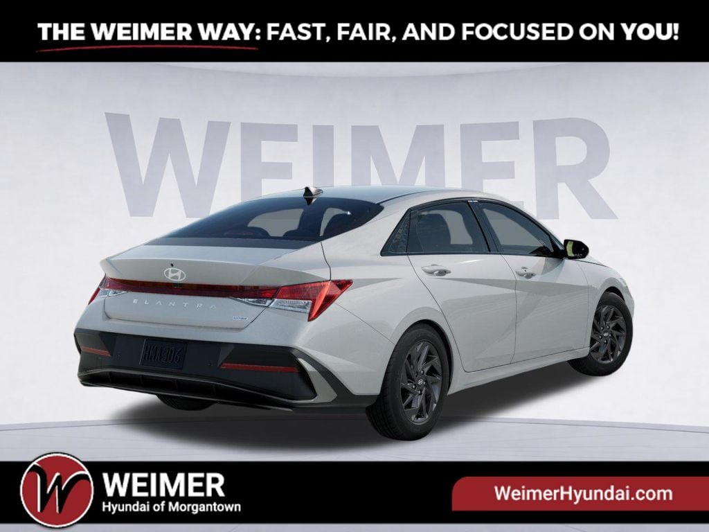 2026 Hyundai Elantra Hybrid Blue Photo in Morgantown WV 26501